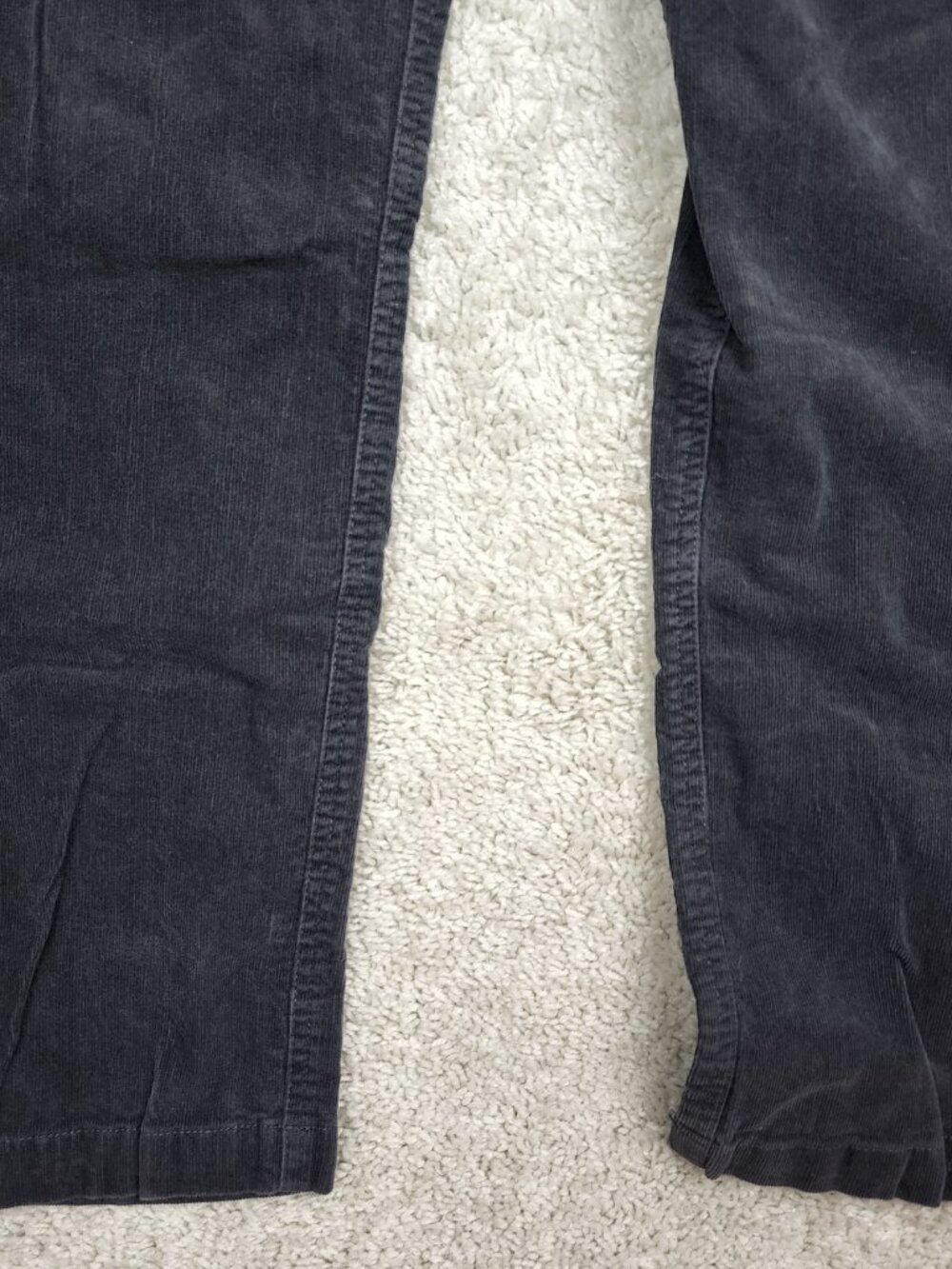 Vuori Optimist Corduroy Pants Mens V440 Grey Casual Drawstring Waist Small S USA - Picture 3 of 8